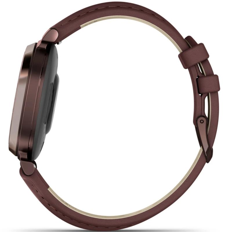 Смарт-часы Garmin Lily 2 Classic Dark Bronze Mulberry Leather Band