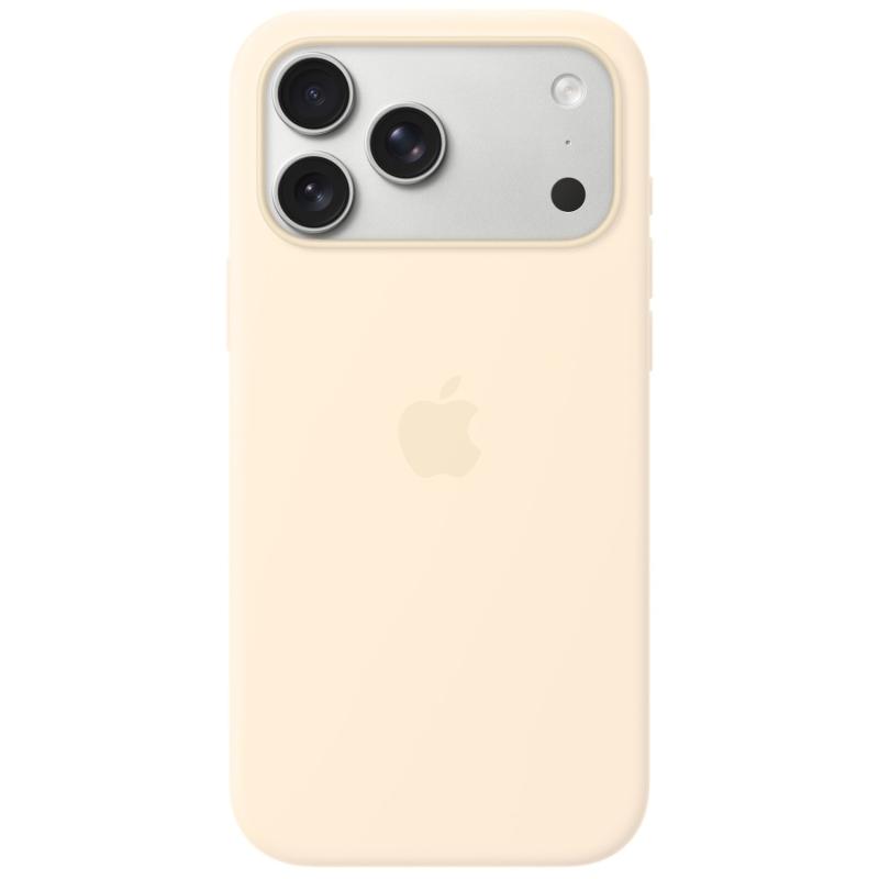 Чехол Apple Silicone Case with MagSafe для iPhone 18 Pro Max Vanilla