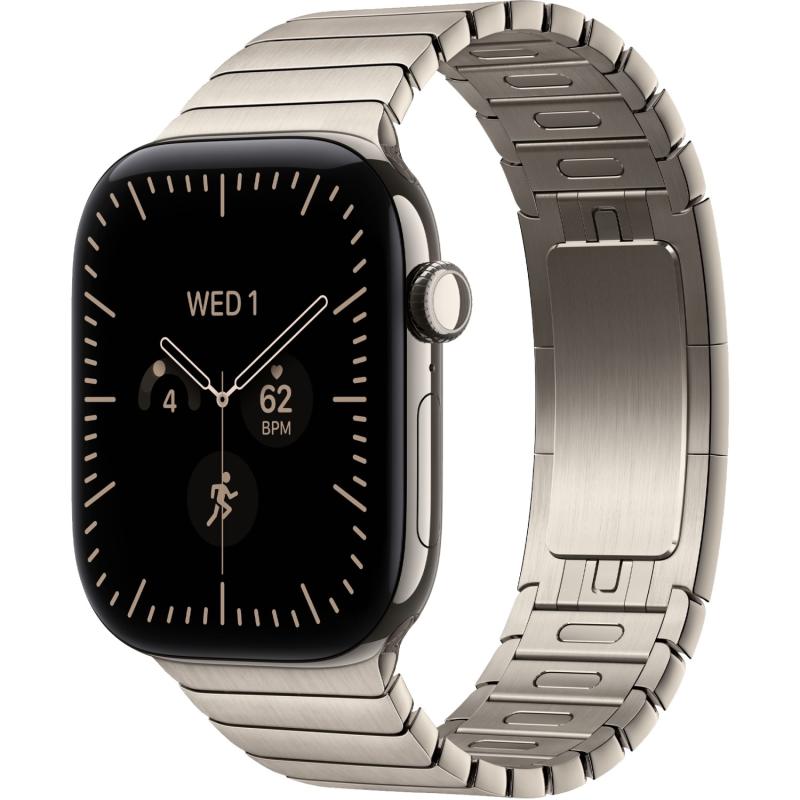 Apple Watch S12 46 mm Natural Case with Natural Link Bracelet