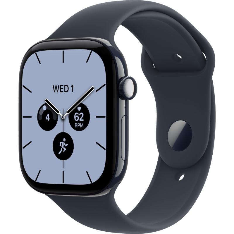 Apple Watch Series 12 42 mm Night Blue Ceramic Case with Navy Blue Sport Band M/L