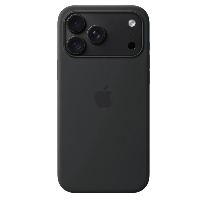 Чехол Apple Silicone Case with MagSafe для iPhone 18 Pro Black