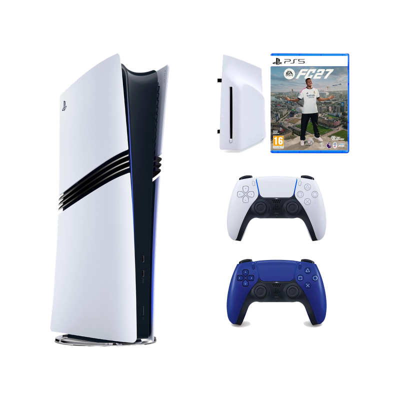 Игровая приставка Sony Playstation 5 Pro Digital Edition 2Tb + дисковод Sony Disc Drive + игра FC 27 + 1 геймпад