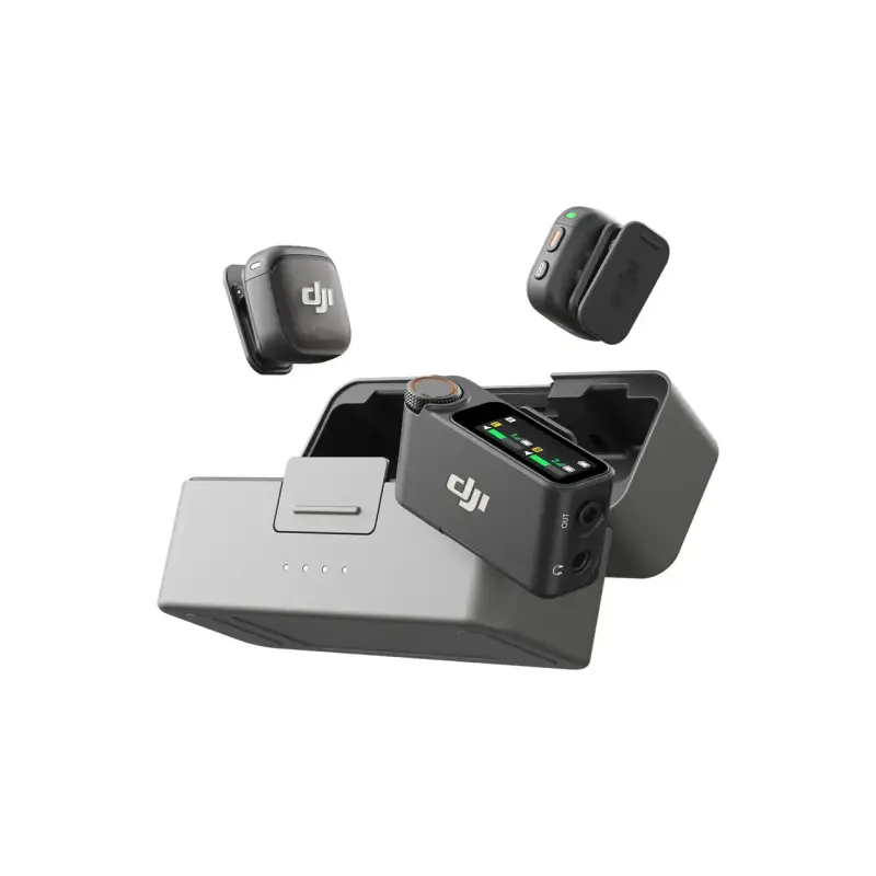 Комплект беспроводных микрофонов DJI Mic 3 (2 TX + 1 RX + Charging Case)