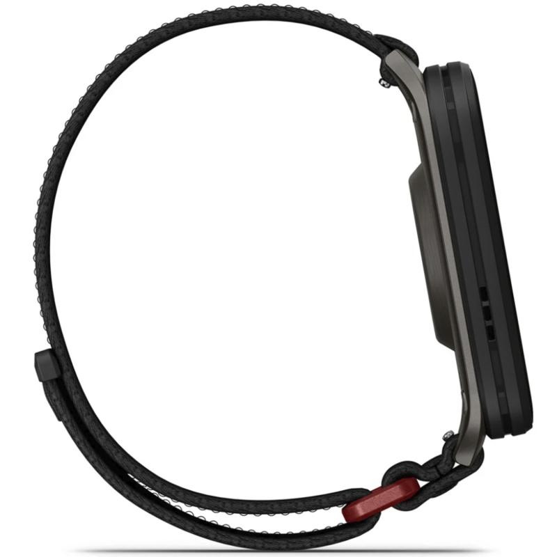 Смарт-часы Garmin Venu X1 Black with Slate Titanium Caseback and Black ComfortFit Nylon Band