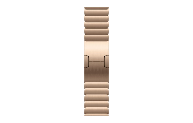 Часы Apple Watch Series 11, 42mm Gold Titanium Case with Gold Link Bracelet