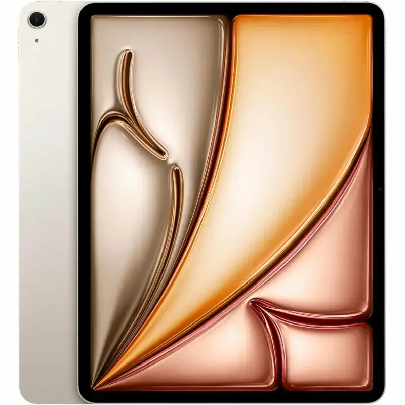 Планшет Apple iPad Air 13 (M4, 2026), 128GB, Wi-Fi + Cellular, Starlight (Сияющая звезда)