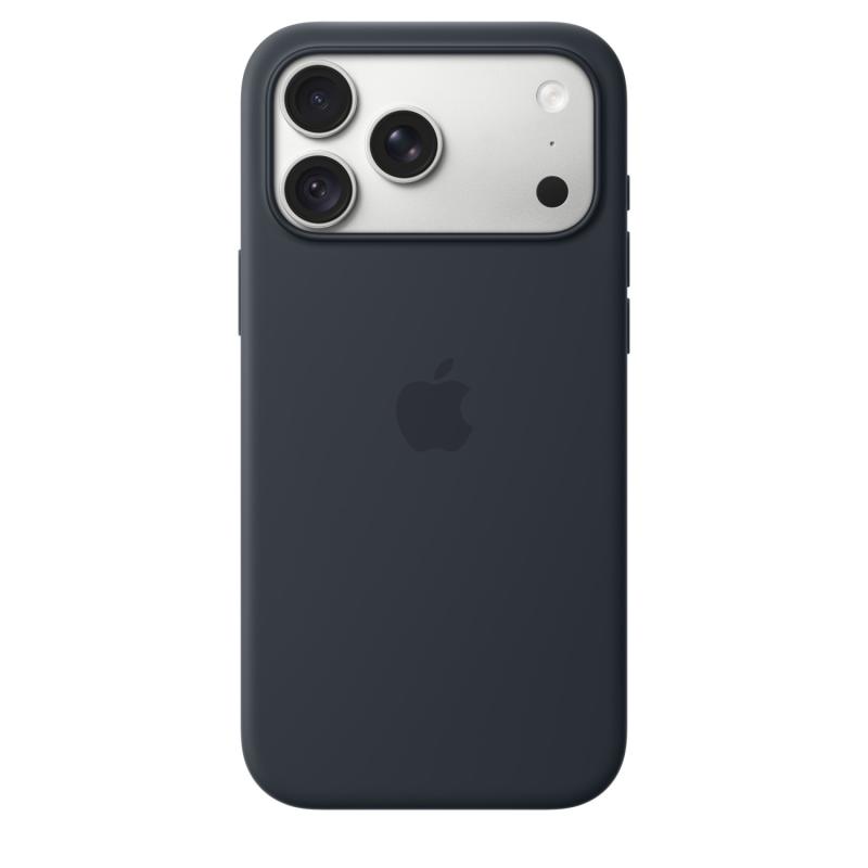 Чехол Apple Silicone Case with MagSafe для iPhone 18 Pro Navy Blue