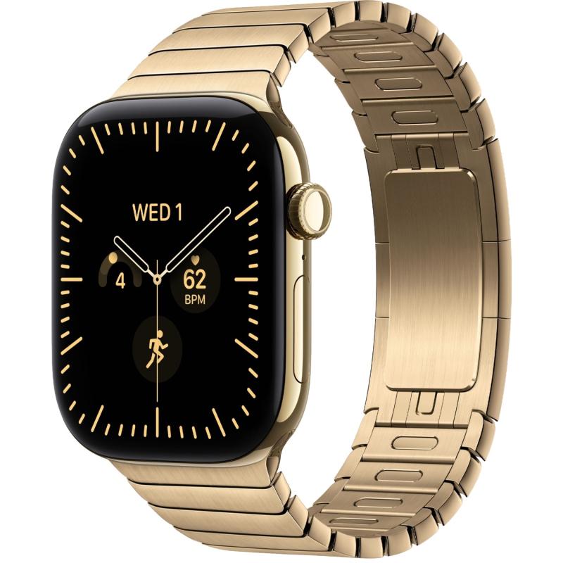 Apple Watch S12 46 mm Radiant Gold Case with Radiant Gold Link Bracelet