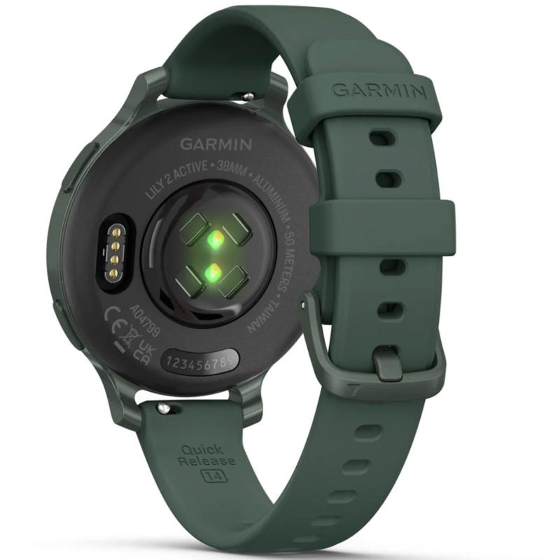 Смарт-часы Garmin Lily 2 Active Jasper Green/Jasper Green Silicone