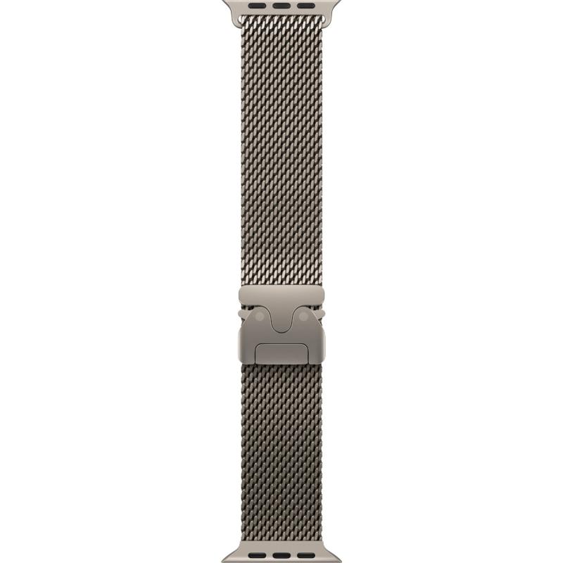 часы Apple Watch Ultra 4 (2026) 49mm Natural Titanium Case with Natural Titanium Milanese Loop