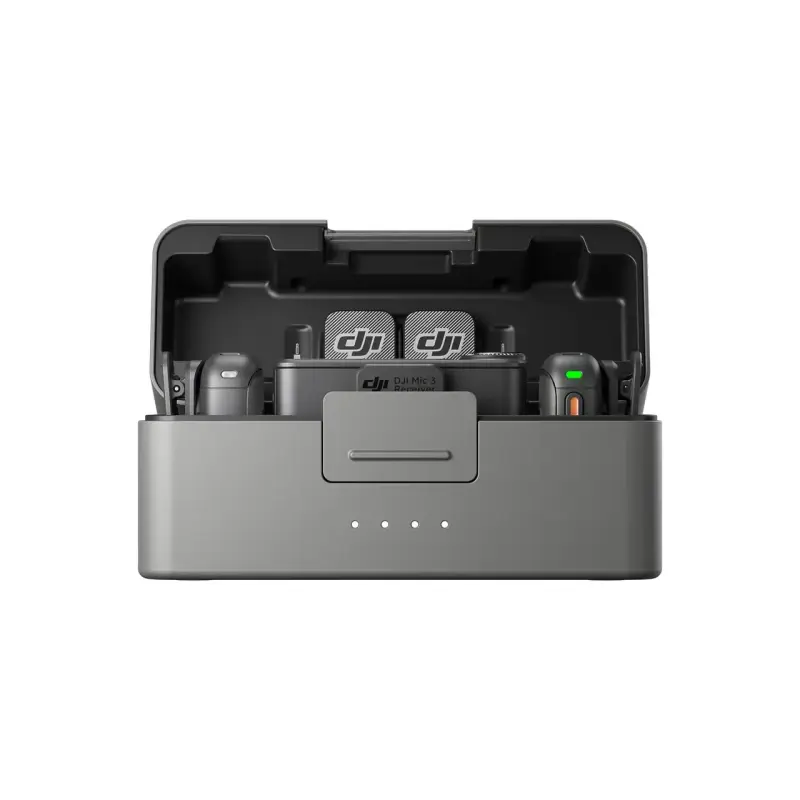 Комплект беспроводных микрофонов DJI Mic 3 (2 TX + 1 RX + Charging Case)