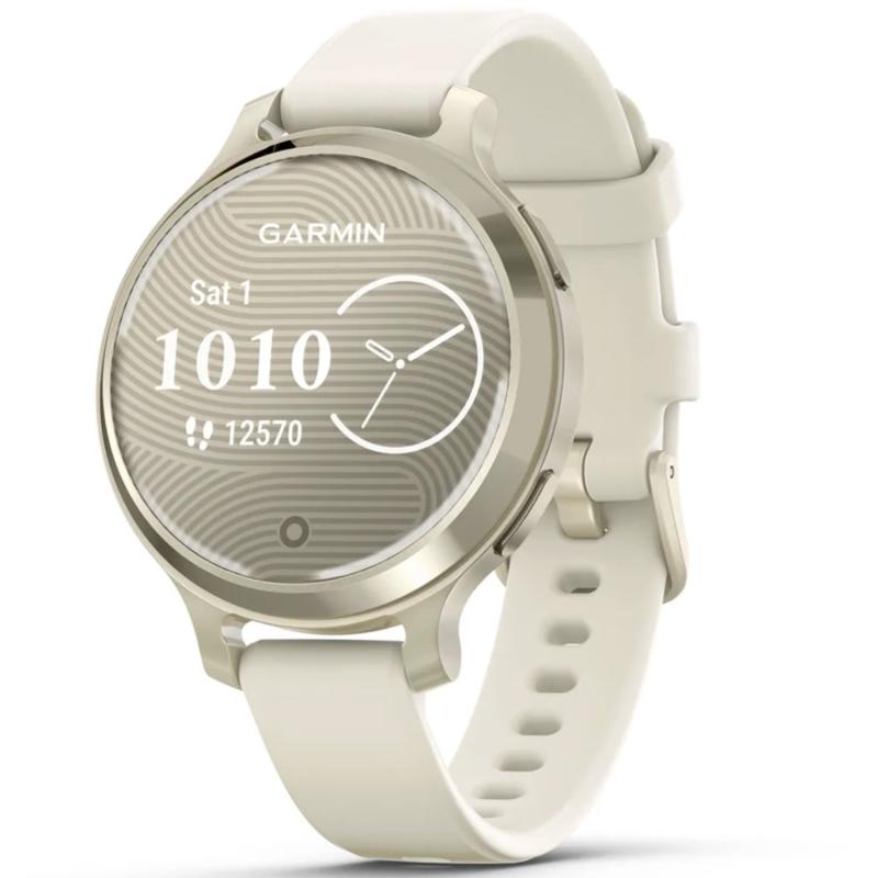 Смарт-часы Garmin Lily 2 Active Lunar Gold/Bone Silicone