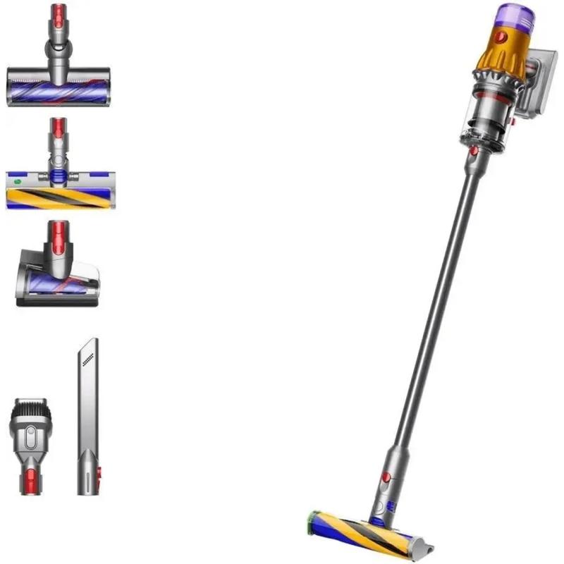 Пылесос Dyson V12 Detect Slim Absolute SV46 Yellow/Nickel