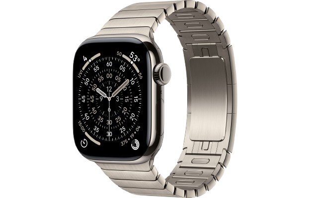 Часы Apple Watch Series 11, 42mm Natural Titanium Case with Natural Link Bracelet
