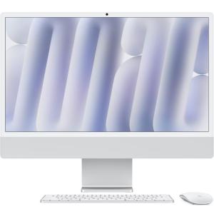 Моноблок Apple iMac (2024) 24 Retina 4.5K M4 10C CPU, 10C GPU 16/256GB Silver, фото №1