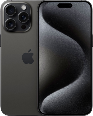 iPhone 15 Pro, Black Titanium, 128GB Dual-sim, фото №1