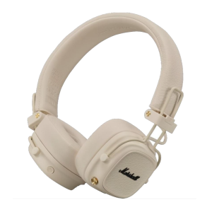 Беспроводные наушники Marshall Major V (Кремовые), фото №1