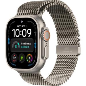 часы Apple Watch Ultra 4 (2026) 49mm Natural Titanium Case with Natural Titanium Milanese Loop, фото №1