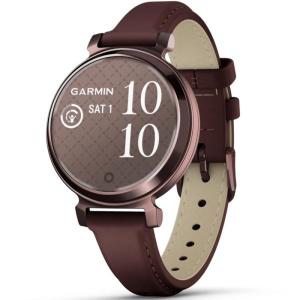 Смарт-часы Garmin Lily 2 Classic Dark Bronze Mulberry Leather Band, фото №1