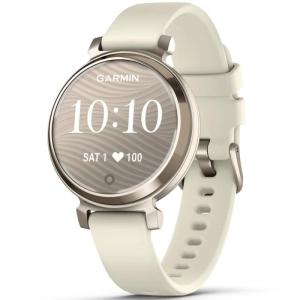 Смарт-часы Garmin Lily 2 Cream Gold/Coconut Silicone Band, фото №1