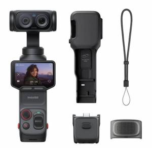 Экшн-камера Insta 360 Luna Ultra Standard Combo, Cosmic Black, фото №1