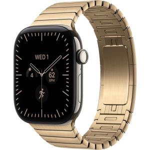 Apple Watch S12 46 mm Natural Case with Radiant Gold Link Bracelet, фото №1