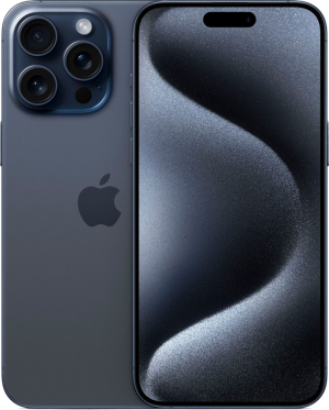 iPhone 15 Pro, Blue Titanium, 1TB, фото №1