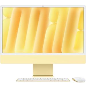Моноблок Apple iMac (2024) 24 Retina 4.5K M4 10C CPU, 10C GPU 16/1TB Yellow, фото №1
