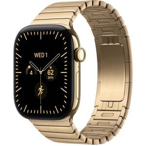 Apple Watch S12 42 mm Radiant Gold Case with Radiant Gold Link Bracelet, фото №1